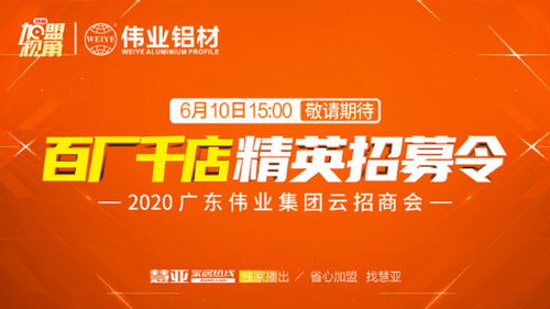 新浪地產 誠招合伙人 百廠千店 偉業集團招幕令